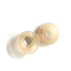 クラフト用品プラスチック人形の目パーツ  ぬいぐるみの目  安全の目  フラットラウンド  ブラック  15x15.5mm&nbsp;DOLL-PW0004-49E
