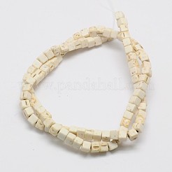 Synthetic Turquoise Beads Strands&nbsp;TURQ-G108-4x4mm-09