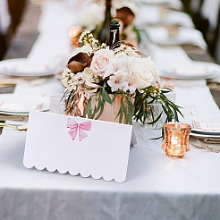 80Pcs 4 Styles Paper Table Place Cards for Party Decorations&nbsp;DIY-CN0003-43