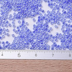 MIYUKIデリカビーズ  シリンダー  日本製シードビーズ  11/0  （db0240)ダークスカイブルーセイロン  1.3x1.6mm  穴：0.8mm  約2000PCS /ボトル  10 G /ボトル&nbsp;SEED-JP0008-DB0240