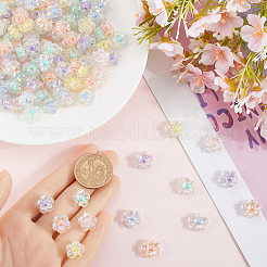 300Pcs Transparent Acrylic Beads&nbsp;TACR-SP0001-03