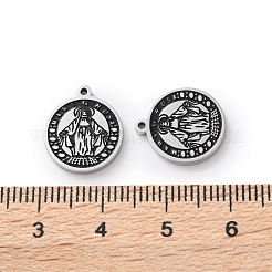 304 Stainless Steel Enamel Charms&nbsp;STAS-M102-19P-02
