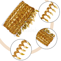 Polyester Braid Sequin Trimming&nbsp;OCOR-WH0085-03A