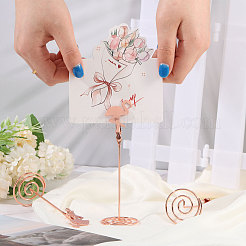 Iron Name Card Holder&nbsp;AJEW-WH0542-018A