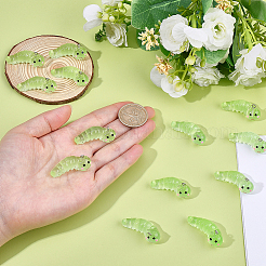 16Pcs Transparent Resin Pendants&nbsp;RESI-SP0001-63