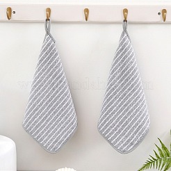 吊り下げ可能な繊維製クリーニングクロス  四角い布巾  ゲインボロ  242~250x242~250x4mm&nbsp;AJEW-WH20033-060B