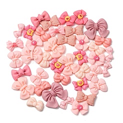 48Pcs 12 Styles Resin Cabochons&nbsp;CRES-SC0002-99