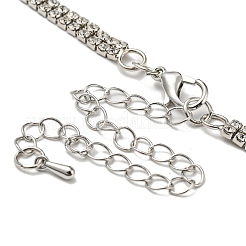 Crystal Rhinestone Choker Necklaces&nbsp;NJEW-L176-04P