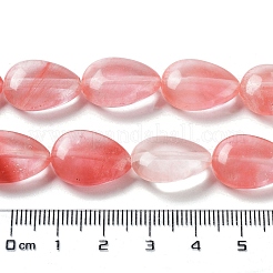 Cherry Quartz Glass Beads Strands&nbsp;G-L242-18