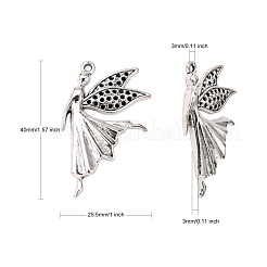 Tibetan Style Alloy Pendants&nbsp;TIBEP-12940-AS-LF
