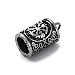 304 Stainless Steel Pendants&nbsp;STAS-D301-08AS-01