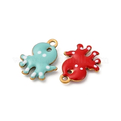 304 Stainless Steel Enamel Charms&nbsp;STAS-Q363-14H-G