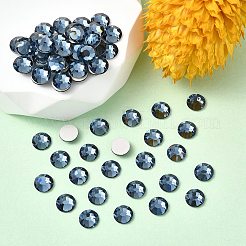 プレシオサ® マキシマ クリスタル ホットフィックスなし フラットバック ストーン  チェコクリスタル  デュラフォイル  ラウンド(438 11 615 シャトンローズ)  デニムブルー30150枚  ss10（2.7~2.9mm）&nbsp;Y-PRC-NSS10-30150