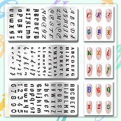 Stainless Steel DIY Nail Art Templates&nbsp;MRMJ-WH0092-026