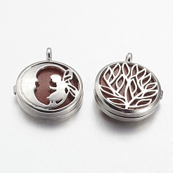 Synthetic Goldstone Pendants&nbsp;G-G910-H08