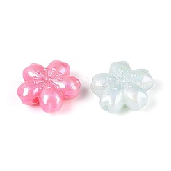 UV Plating Opaque Acrylic Beads&nbsp;PACR-T018-04M-A