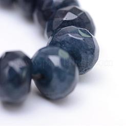 Natural White Jade Bead Strands&nbsp;G-R343-2x4-14