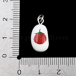 Brass Enamel Pendants&nbsp;KK-CBA10BC-03C