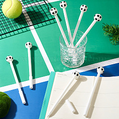 8Pcs Ball Series Cartoon Stainless Steel Pens&nbsp;AJEW-TADJ0001-37A