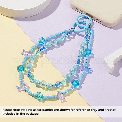 Transparent Acrylic Beads&nbsp;MACR-F073-02-1
