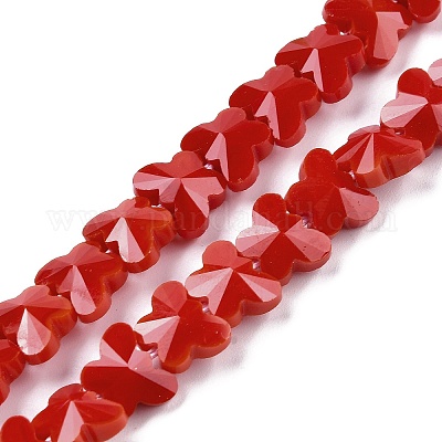 Opaque Color Glass Beads Strands&nbsp;EGLA-L045-I-B02-1