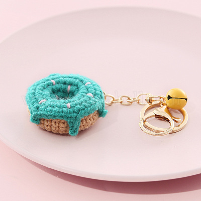 Wholesale Cotton Crochet Food Keychain