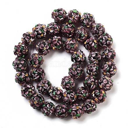 Handmade Lampwork Beads Strands LAMP-N021-015A-11-1