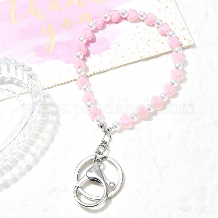 Acrylic Beads Keychain&nbsp;KEYC-YW00142-06-1