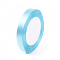 Single Face Satin Ribbon, Polyester Ribbon, Cyan, about 1/2 inch(12mm) wide, 25yards/roll(22.86m/roll), 250yards/group(228.6m/group), 10rolls/group