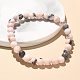 Natural Zebra Jasper Bead Stretch Bracelets&nbsp;BJEW-K212-A-035-1