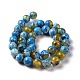 Natural Fire Crackle Agate Bead Strands&nbsp;G-K166-06F-10mm-08-5