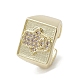 Brass Adjustable Rings&nbsp;RJEW-K257-85A-G-1