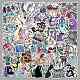 50Pcs PET Stickers&nbsp;PW-WGFF8CD-01-2