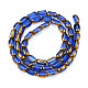 Electroplate Glass Beads Strands&nbsp;EGLA-N008-015E-2