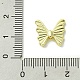 合金ビーズ  蝶  ゴールドカラー  14x14x3mm  穴：1.5mm&nbsp;FIND-Z045-14G-3