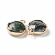 Natural Moss Agate Charms&nbsp;G-C023-04-3