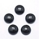 天然染色＆加熱黒瑪瑙カボション  半円  8x3.5~4mm&nbsp;G-P393-R02-8MM-1