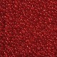 ガラスシードビーズ  トランスペアレント  ラウンド  レッド  8/0  3mm  穴：1mm  約10000ビーズ/ポンド&nbsp;SEED-A004-3mm-5-2