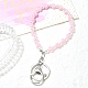 Acrylic Beads Keychain&nbsp;KEYC-YW00142-06-1