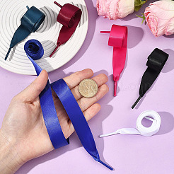 6 Pairs 6 Colors Polyester Shoelaces&nbsp;AJEW-SP0003-92B
