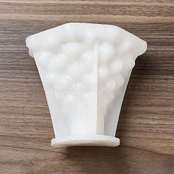3dクリスマスツリーDIYキャンドルシリコンモールド  クリスマスツリーの香りのキャンドル作りに  ホワイト  12.5x12.5x12.6cm  内径：11.7x11.5x11のCM&nbsp;LS-CAND-B002-11