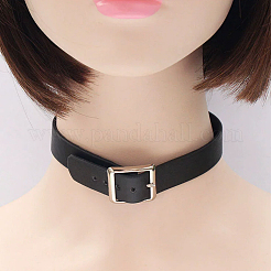 1Pc Leather Punk Rock Style Necklaces&nbsp;NJEW-CL0001-05