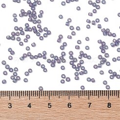トーホー 11/0ラウンドビーズ  日本製シードビーズ  （166df）透明なabフロストライトタンザナイト  2.2mm  穴：0.8mm  約50000個/ポンド&nbsp;SEED-TR11-0166DF