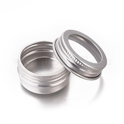 Round Aluminium Tin Cans&nbsp;CON-WH0068-66