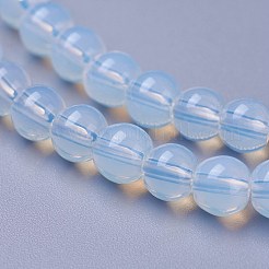 オパールラウンドビーズ連売り  6mm  穴：1mm  約69個/連  16.1インチ&nbsp;GLAA-A025-6mm-04