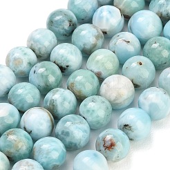 Natural Larimar Beads Strands&nbsp;GG-CBA007A-B01-8.5mm
