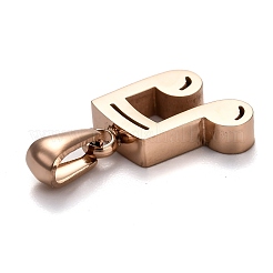Ion Plating(IP) 304 Stainless Steel Pendants&nbsp;STAS-Z006-11RG