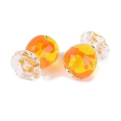 Inner Flower Handmade Lampwork Beads&nbsp;LAMP-Q039-13B