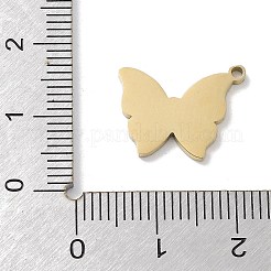 Ion Plating(IP) 304 Stainless Steel Pendants&nbsp;STAS-P339-14G-01
