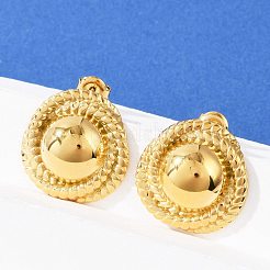 304 Stainless Steel Stud Earrings&nbsp;EJEW-G423-13G